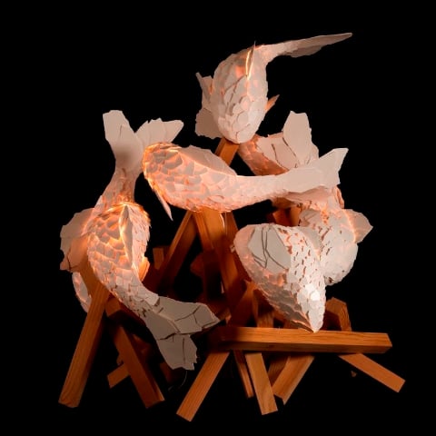 Frank Gehry – Fish Lamps